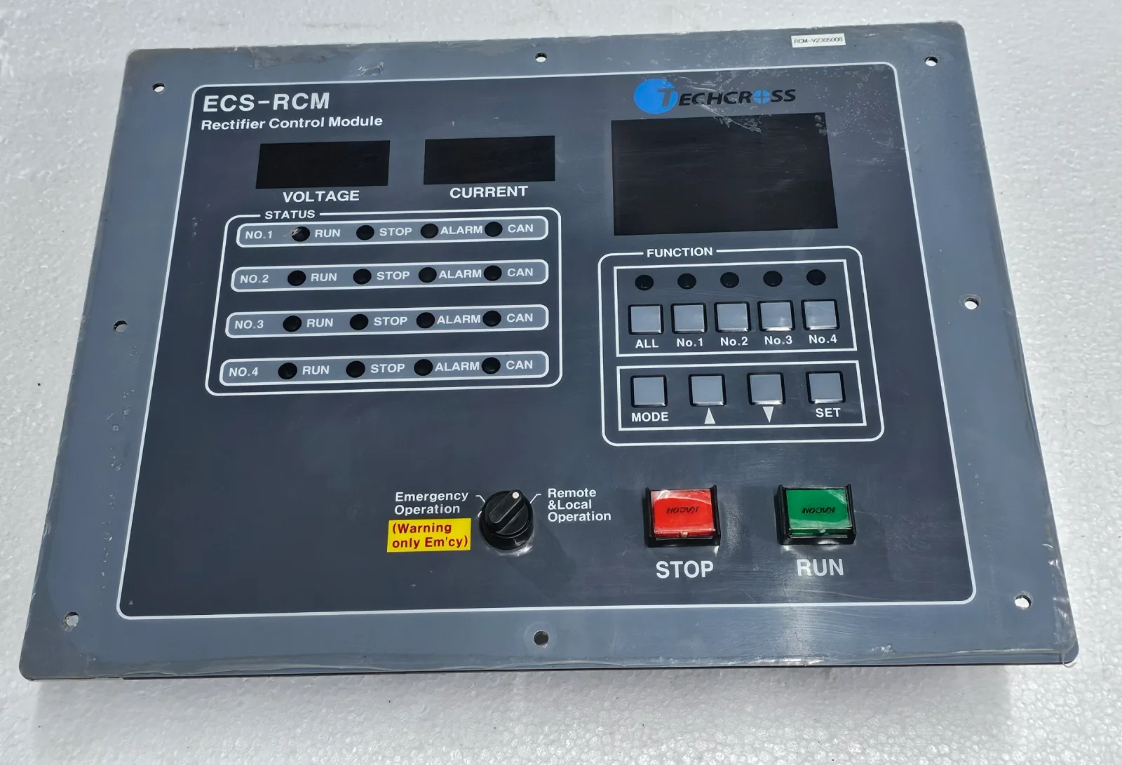TECHCROSS ECS-RCM Rectifier Control Module for Electro-Cleen Ballast Water Treatment System